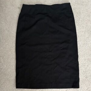 T Tahari Classic Black Pencil Skirt